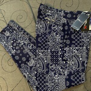 RALPH LAUREN RLX TRENDY GOLF PANTS BLUE & WHITE SIZE 36 X 32 OR 32 X 32 MEN $148